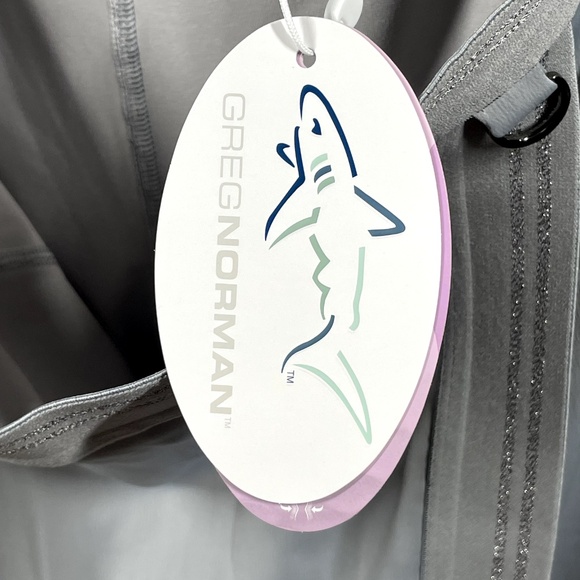 NEW Greg Norman Gray Sculpting Golf Skort Skirt Womens Large - Picture 3 of 10